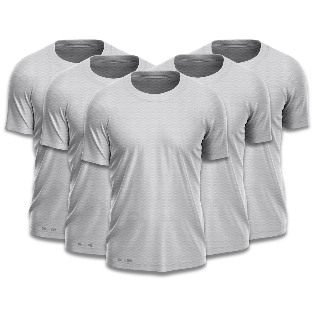 Ensemble t-shirt technique 5 pièces pour homme - FieroFit