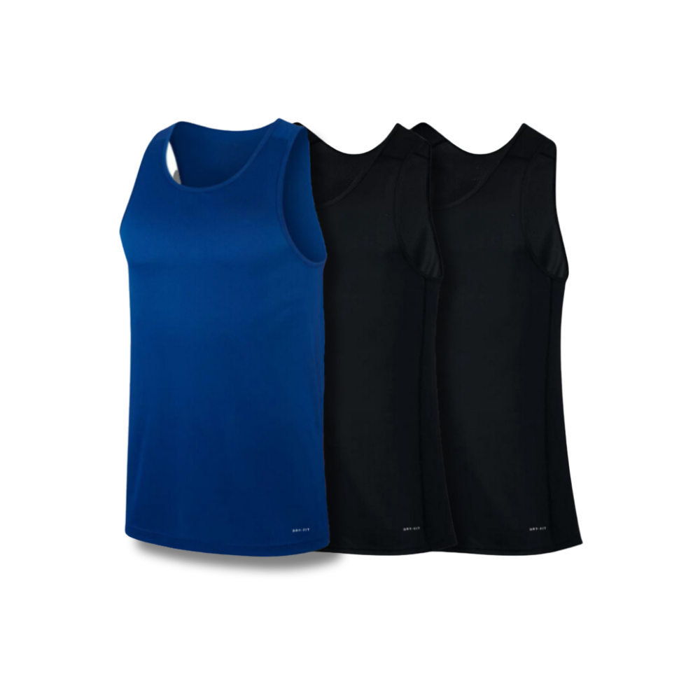Ensemble débardeur 3 pièces – Anti-transpiration et anti-odeurs – FieroFit