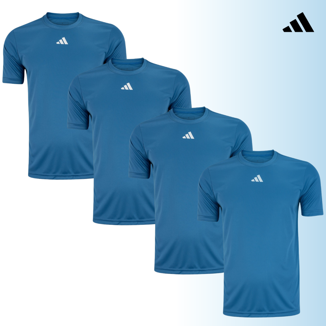 T-shirt d'entraînement Adidas Essentials 4-Stripes (obtenez-en 4 pour le prix d'1)