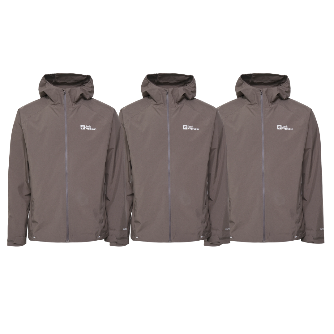 3 Jack Wolfskin PRELIGHT – Veste d'extérieur (3 pour le prix d'1)