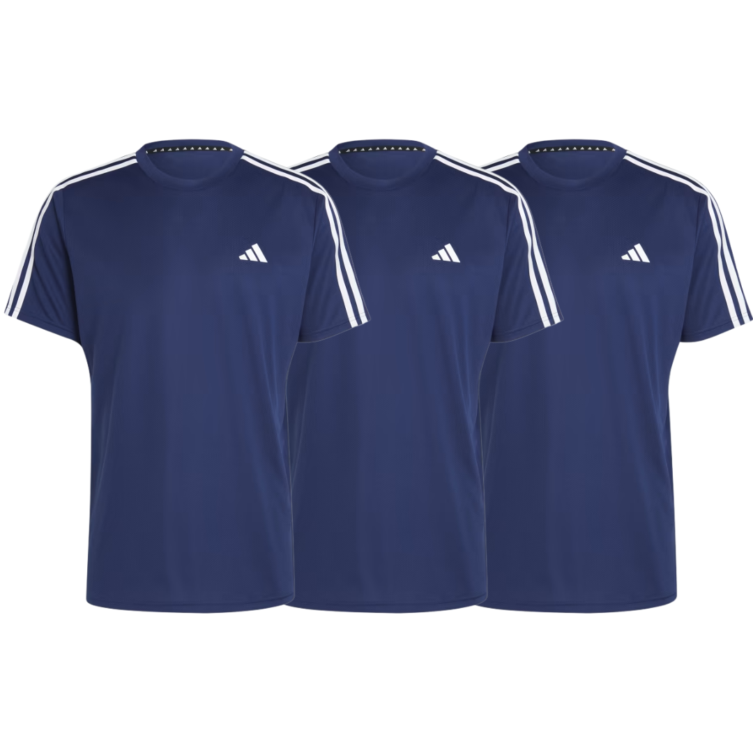 Haut d'entraînement Essentials à 3 bandes (2 acheté, 3 offerts)