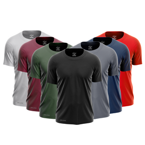 Lot de 7 t-shirts technologiques - Anti-transpiration