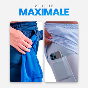 Lot de 3 shorts de compression 2 en 1 – Action hivernale - FieroFit