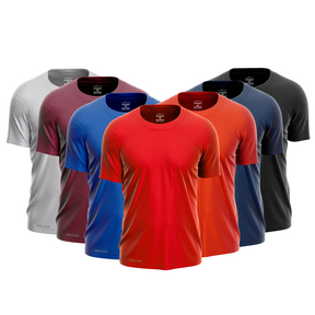 Lot de 7 t-shirts technologiques - Anti-transpiration