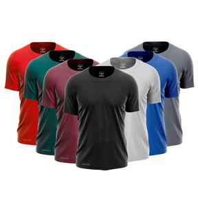 Lot de 7 t-shirts technologiques - Anti-transpiration