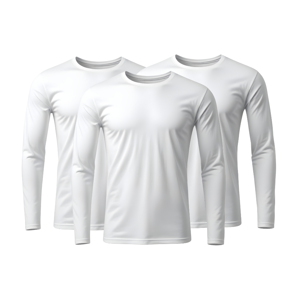 Lot de 3 t-shirts techniques à manches longues - ThermoShirt - FieroFit
