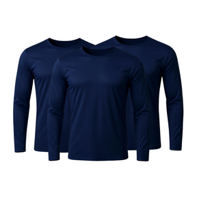 Lot de 3 t-shirts techniques à manches longues - ThermoShirt - FieroFit