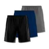 Ensemble short 3 pièces pour homme – Résistant à la transpiration et aux odeurs – FieroFit