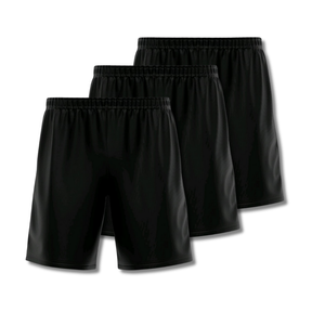 Ensemble short 3 pièces pour homme – Résistant à la transpiration et aux odeurs – FieroFit
