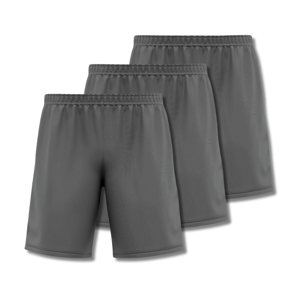 Ensemble short 3 pièces pour homme – Résistant à la transpiration et aux odeurs – FieroFit