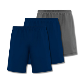 Ensemble short 3 pièces pour homme – Résistant à la transpiration et aux odeurs – FieroFit