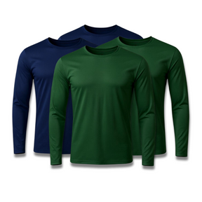 Lot de 4 t-shirts techniques à manches longues - Offre anniversaire - FieroFit