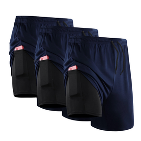 Achetez-en 2, obtenez-en 3 gratuits - Short de compression 2 en 1 - FieroFit
